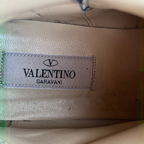 VALENTINO FLOWER COMBAT MOTO BOOTS BLACK 8 - Picture 11 of 14